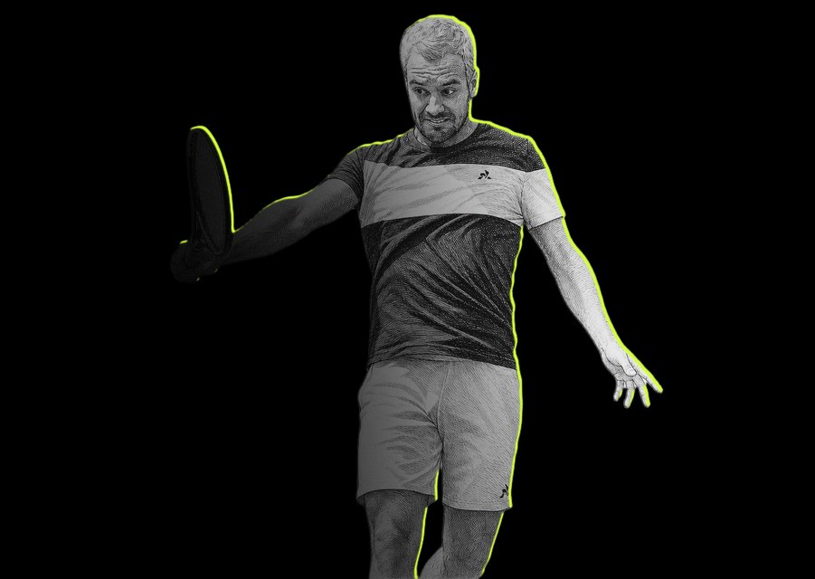 Richard Gasquet's backhand, traced