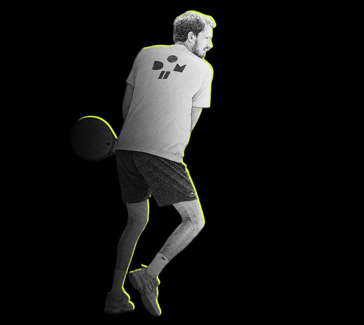 Medvedev's two-hander, instant 1 of 8