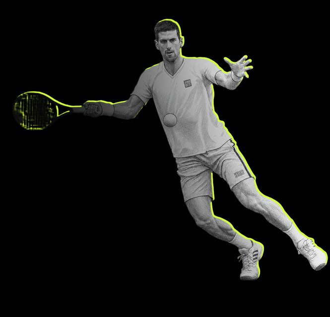 Djokovic's return, traced
